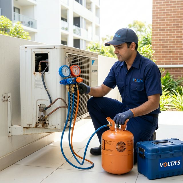 AC Gas Refill by Volta's service team