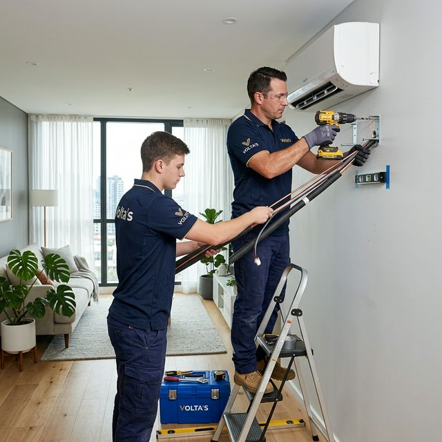 AC Installation by Volta's certified team